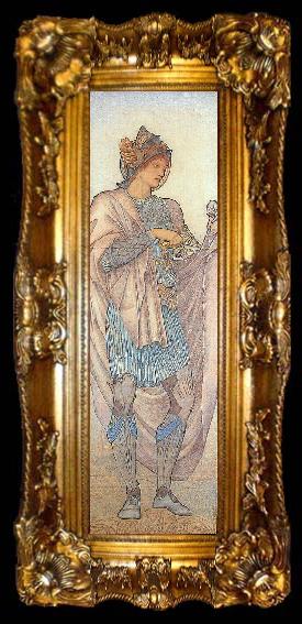 framed  Burne-Jones, Sir Edward Coley St. Martin, ta009-2